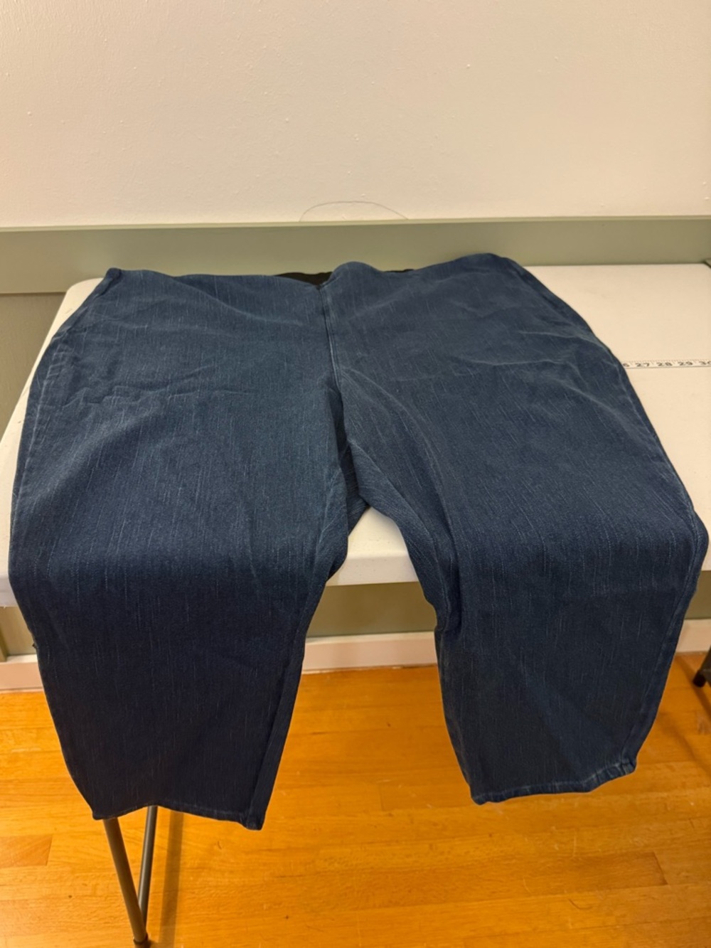 Dark Indigo Straight Leg Pants